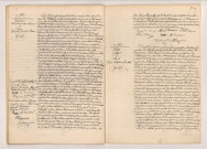 Acte de mariage de VAVASSEUR Edouard Octave Marcel et CORNU Georgette Josphine Marie (2 octobre 1905), acte de mariage de BIDET Gilbert et BLOC'H Marie Valentine Marthe (7 octobre 1905).
