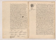 Acte de mariage de Melun Eugène Alexandre et TRÉHARD Marie Eugénie Fleurestine (31 mars 1905), acte de mariage de BERRY Marius et DANET anne Marie Augustine (8 avril 1905),