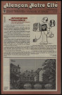Alençon Notre Cité, journal d'information municipale et districale n°55 (novembre 1982).