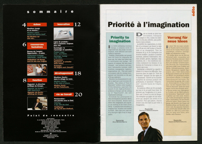 Le Point de rencontre Moulinex n°67 (décembre 1993-janvier 1994)