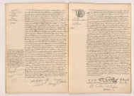 Acte de mariage de DUBOIS Constant Désiré et THUREAU Désirée Léontine (21 Novembre 1907), GUIBLAIS Auguste François Almire et GUIBÉ Maria Ernestine (25 Novembre 1907).