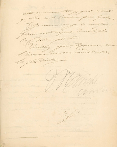 Etude pour améliorer la distribution d'eau potable à Alençon, projet d'acquisition des sources de la Briante : correspondance (1882-1887).