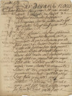 Quittance d'une rente de 25 Livres sur un capital de 113 Livres due par le Sieur Frédéric Allix envers son beau frère le Sieur Desroches (5 juillet 1789).