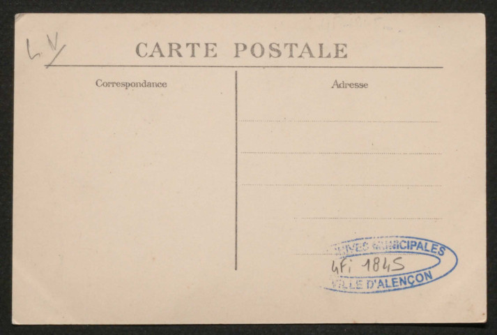 Alençon (Orne), Le Calvaire, carte postale ancienne noir et blanc n°22, A.M.F. éditeur, sd, (14x9), AMA.