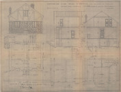 permis de construire n°27, Construction d'une maison d'habitation Rue Boucher de Perthes Alençon, (date de décision : 1935), (auteur du projet, architecte : MENOT (entrepreneur)).