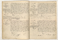 Acte de naissance de CHAUVEL Eugénie Marie Louise (17 juillet 1917), Reconnaissance de CHAPERON Lucien Alexandre Albert (23 juillet 1917), Acte de naissance de JOSSEC André Abel (23 juillet 1917), Acte de naissance de BERNIER Georges Paul Alexandre (25 juillet 1917).
