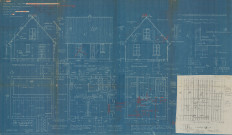 permis de construire n°30, Construction d'une maison d'habitation Rue Boucher de Perthes Alençon, (date de décision : 07/06/1929), (auteur du projet, architecte : BESNARD-BERNADAC Félix).