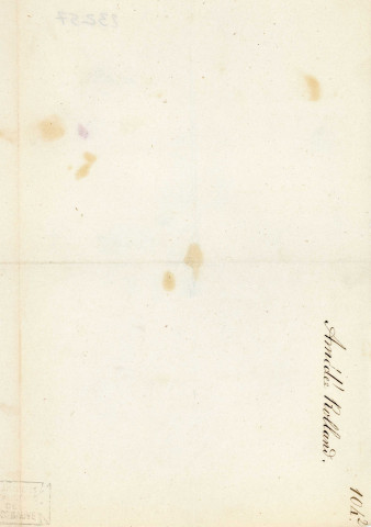 Lettre autographe signée de l'écrivain Amédée de Rolland à l'acteur Adolphe Laferrière (sd) .