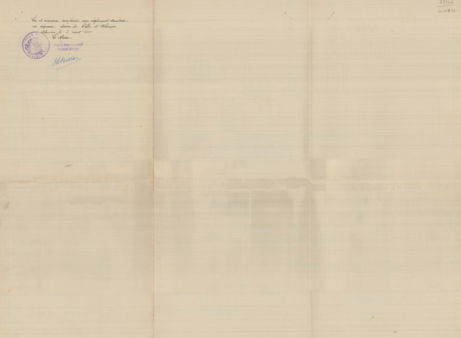 permis de construire n°23, Construction d'une maison d'habitation Boulevard Mézeray Alençon, (date de décision : 1935), (auteur du projet, architecte : HAVES Max (métreur vérificateur).