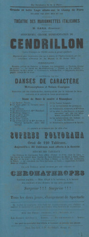 Foire de la Chandeleur (1828-1865), demandes de boutiques sous la coupole de la Halle au Blé, sur la place d'Armes : états nominatifs, correspondance, flyers, plans, mémoires.