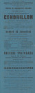 Foire de la Chandeleur (1828-1865), demandes de boutiques sous la coupole de la Halle au Blé, sur la place d'Armes : états nominatifs, correspondance, flyers, plans, mémoires.