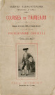 Courses de taureaux (19 juin 1898) aux arènes alençonnaises (Vélodrome de l'Orne) : programme.