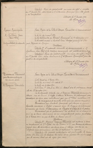 Registre des délibérations du conseil municipal (21 juin 1935 - 05 juillet 1937).