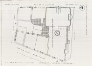 Construction de logements à l'angle de la rue du Val Noble, et de la rue des Filles Sainte-Claire (Logis Familial), (Claude Terrillon, éch : 1/150, 42x29.7, 15 mars 1991, n°4).