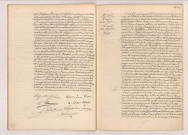 Acte de mariage de CHARLES Louis Pierre et JOLAIS Augustine Marie (26 août 1905), acte de mariage de MAURICE Lucien Eugène et COURAPIED Julie Joséphine (28 août 1905),