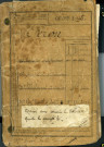 Livret militaire de FÉRON Charles Auguste Louis (classe 1898)