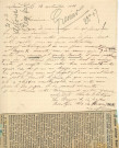 Foire de la Chandeleur (1897-1899), demandes de boutiques sous la coupole de la Halle au Blé, sur la place d'Armes : états nominatifs, correspondance, flyers, plans, mémoires.