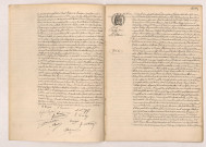 Acte de mariage de LEMOINE Jules Ferdinand Félix et DAGOIS Camille Bathilde (29 Février 1908), LEROY Adolphe Pierre et THEULE Lucie Albertine (29 Févrie 1908).