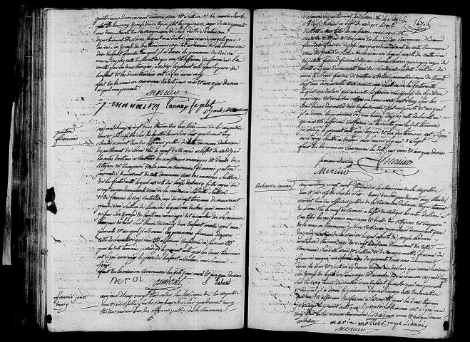 Acte de naissance de MANOURY Désirée Marie (11 août 1795),acte de naissance de PATON François (11 août 1795),acte de naissance de FOURNIER Jean Henri (14 août 1795),acte de naissance de CORBIERE Anne (16 août 1795).