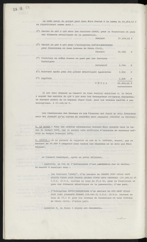 Cours d'eau, aménagement d'une parcelle sur la Sarthe marchés CAUCE et DEVIN-LEMARCHAND.