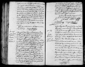 Acte de naissance de Anne Charlotte enfant trouvé (21 octobre 1796),acte de naissance de ROBINE DIT LA CONTRIE Charles Isidore Médéric (23 octobre 1796),acte de naissance de LAVILLE TAINBREUSE Jacques François Bienaimé (23 octobre 1796).