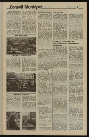 Alençon Notre Cité, journal d'information municipale et districale n°21 (avril 1979).