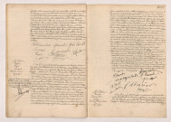 Acte de mariage de ARMAND Jules Adolphe et QUENTIN Clémentine Marie Anne (25 Avril 1908), BARBIER Henri et DESVAULX Fernande Denise (27 Avril 1908), BOUCHER Eugène Léon et LECUYER Germaine Louise Aimée (28 Avril 1908).