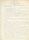 Adduction complémentaire d'eau potable pour la ville d'Alençon, ajout d'un second poste de transformation pour la station de pompage et le poste de transformation, chemin des Planches (juillet - août 1937) : rapport, délibération, correspondance.