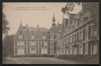 Condé-sur-Sarthe (Orne), environs d'Alençon, château de Verveine II, carte postale ancienne noir et blanc n°52, la C.P.A, Paris, sd, (14x9), acquisition 2021, AMA.