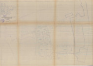 Agrandissement du Carmel, projet, deuxième étage (ech : 1/100, Marcel Mezen) (28 mars 1938), dessin n°6.