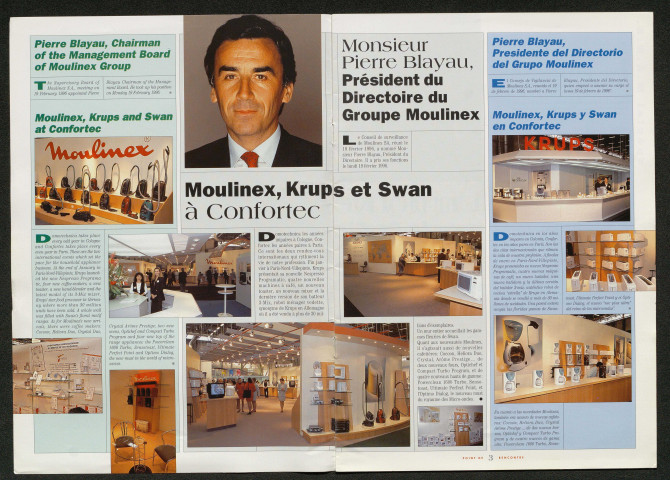 Le Point de rencontre Moulinex n°74 ( deuxième trimestre 1996)