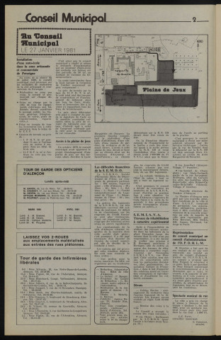 Alençon Notre Cité, journal d'information municipale et districale n°39 (mars 1981).