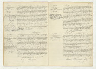 Acte de naissance de RIBOT Hélène Jeanne Marie (4 juillet 1905),acte de naissance de GERMOND Henriette Marceline Isodorine enfant naturel (4 juillet 1905),acte de naissance de DELANGE Charles Henri Auguste (5 juillet 1905),reconnaissance de FERRAND Alphonsine Berthe Marie (7 juillet 1905).