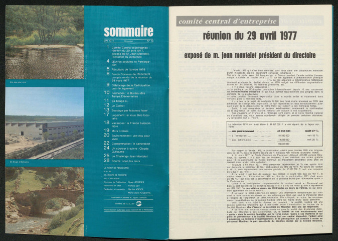 Le Point de rencontre Moulinex n°13 (Mai 1977)