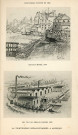 Teinturerie Hénault-Morel (1862), les fils de Hénault-Morel (1898), tirages gravures, noir et blanc .