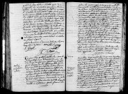 Acte de naissance de BISSON Michel (4 mars 1794),acte de naissance AUBRY Joséphine Eulalie (4 mars 1794),acte de naissance de MENAGER René François Joseph (10 mars 1794).