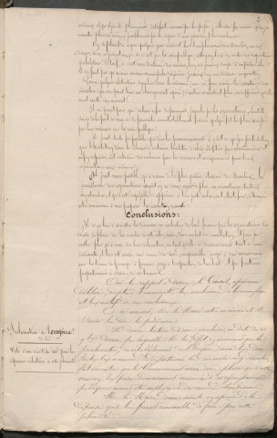 Registre des délibérations du conseil municipal (03 décembre 1852 - 10 mai 1858)