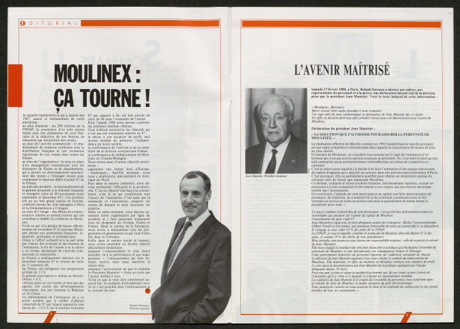 Le Point de rencontre Moulinex n°53 ( mars 1988)