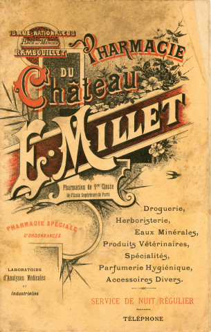 Pharmacie du Château E. Millet