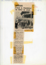 Foire de la Chandeleur (1947-1974), demandes de boutiques sous la coupole de la Halle au Blé, sur la place d'Armes : états nominatifs, correspondance, flyers, plans, mémoires.