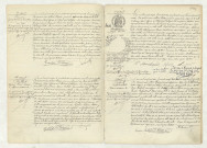 Acte de naissance de LERMIER Georgette Jeanne Ernestine (16 août 1910),reconnaissance de BELLOT Réjane Léonce Marie (19 août 1910),acte de naissance de BRIARD Joseph André (17 août 1910),reconnaissance de BATREL Robert Albert (23 août 1910).