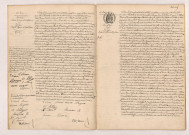 Acte de mariage de MICOUX Louis Auguste Alphonse et MUGUE Colette Suzanne Alexandrine (22 Mai 1908), LE MEUR Jules et MARTIN Mélanie Henriette Marie (22 Mai 1908).