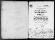 Registre des actes de mariage (1855).