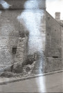 Démolition du grenier à sel, place du Plénître : films négatifs monochrome.
