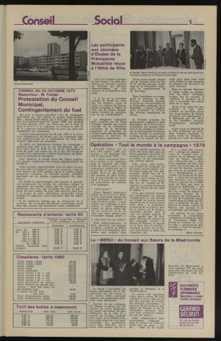 Alençon Notre Cité, journal d'information municipale et districale n°26 (décembre 1979).
