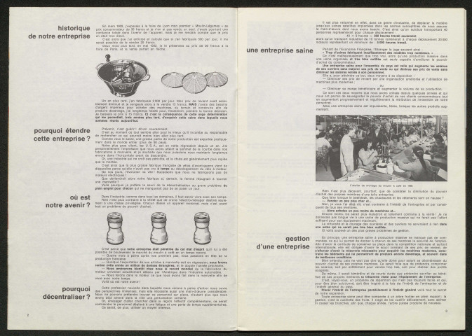 Publication Point de Rencontre Moulinex, revue bimestrielle, enquête de satisfaction (octobre 1977) : feuilles de dépouillement, questionnaires complétés.