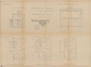 permis de construire n°1, Construction d'une maison d'habitation Rue Lancrel Alençon, (date de décision : 1932), (auteur du projet, architecte : BERNARDET (entrepreneur)).