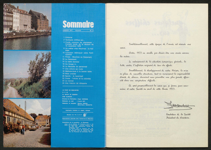 Le Point de rencontre Moulinex n°11 (Janvier 1977)