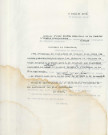 Fête nationale du quatorze juillet 1925, organisation par la commission des fêtes : correspondance, affiche,programme, flyer, enveloppes YMCA, bons de consommation.