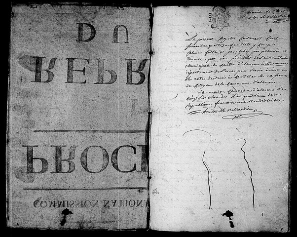 Acte de naissance de DUGAS Marie (27 janvier 1797),acte de naissance de LEVESQUE Thomas Bathilde (30 janvier 1797),acte de naissance de VEGEE Lucile Euphrosine (30 janvier 1797).